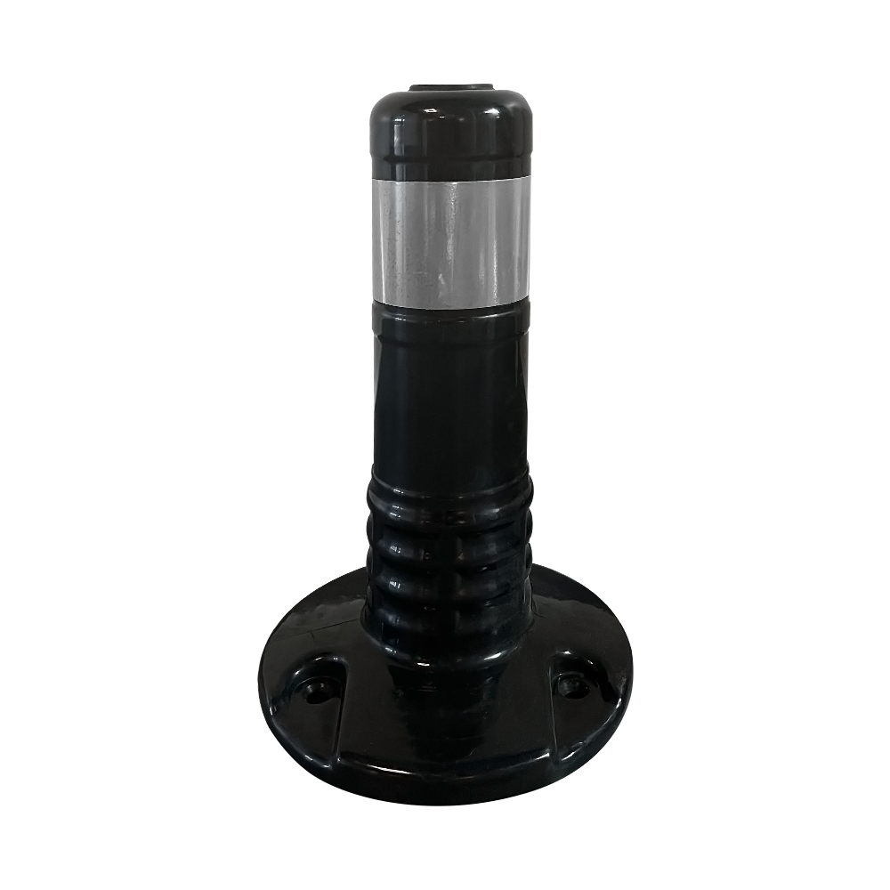 Delineator 30 x 8 cm, Flexible Bollard Black
