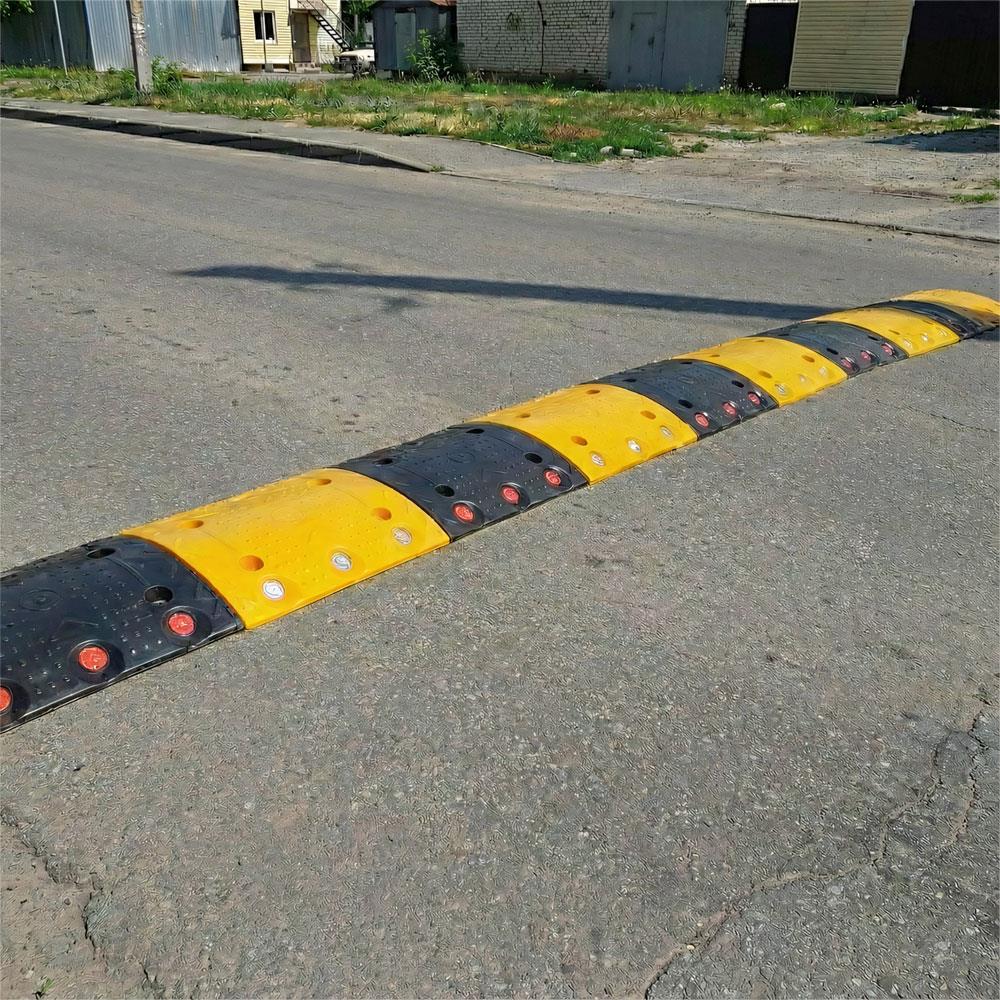 Eko Oval Plastik Hız Kesici Set, Yol Kasisi 4 metre