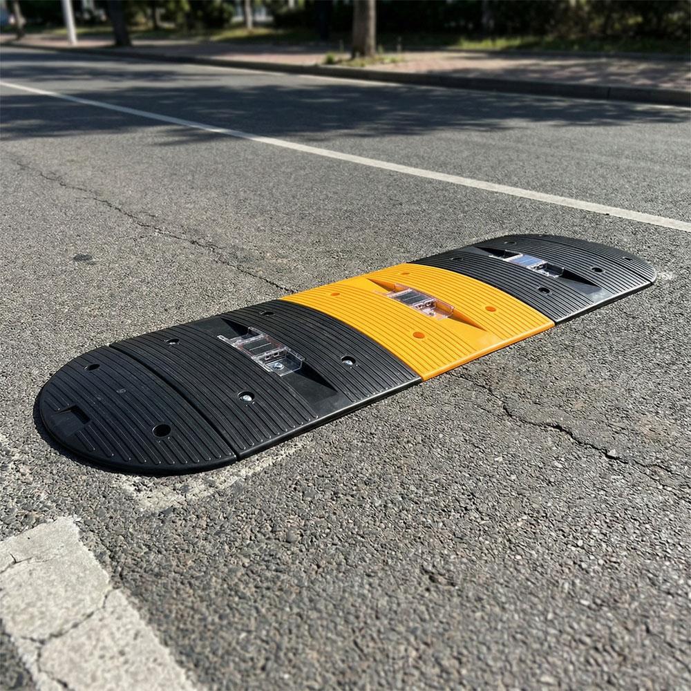 Flaşörlü Yol Kasisi Kapaklı Set - 2,5 Metre 