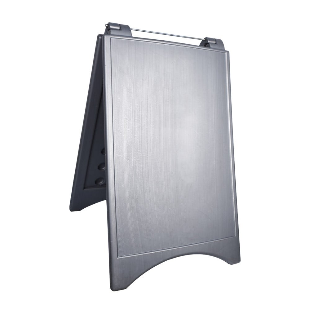 Gri A Tabela ve Reklam Dubası 93 cm (Su Doldurulabilir)