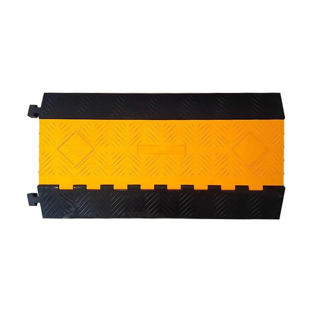 10lu Kablo Kanallı Hız Kesici 5 Kanallı, Yol Kasisi 50 x 92 x 6 cm