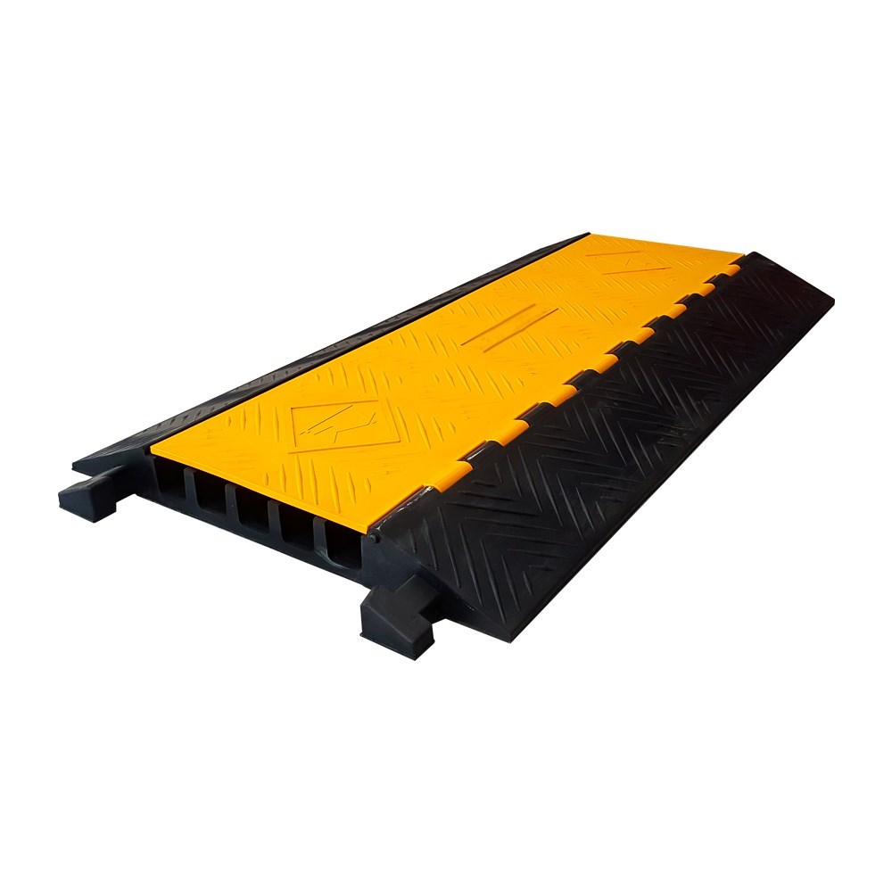 Kablo Kanallı Hız Kesici 5 Kanallı, Yol Kasisi 50 x 92 x 6 cm