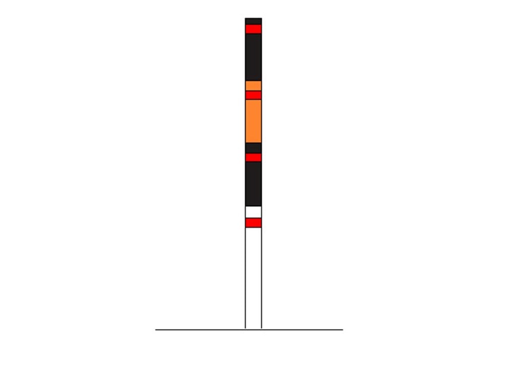 Snow Pole Guide Markers 3 m-2 mm