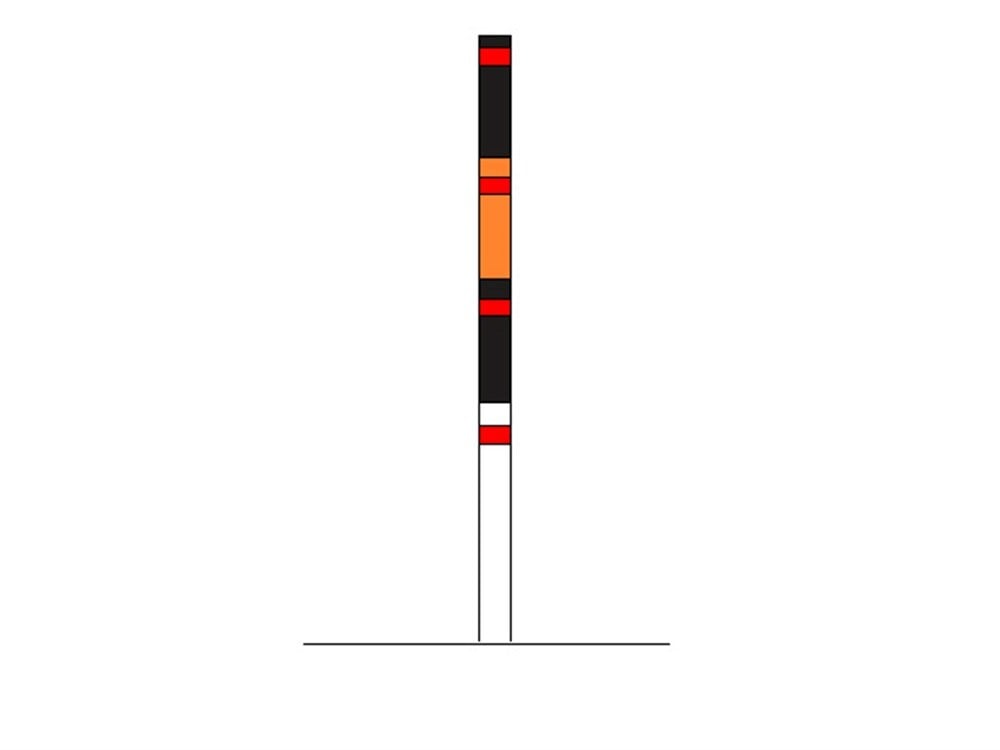 Snow Pole Guide Marker  3 m-3 mm