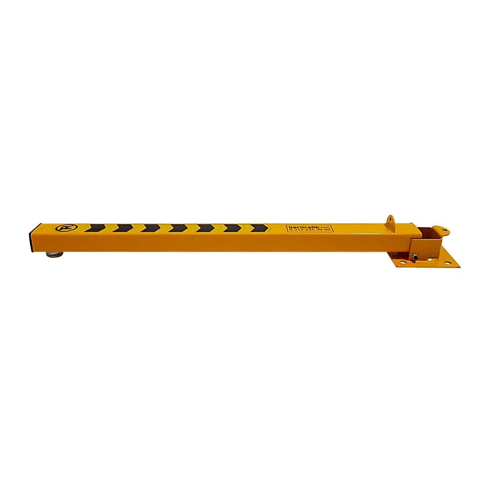 Kilitli Otopark Direği 75 cm - Yatar Tip Park Bariyeri (Asma Kilit Dahil)