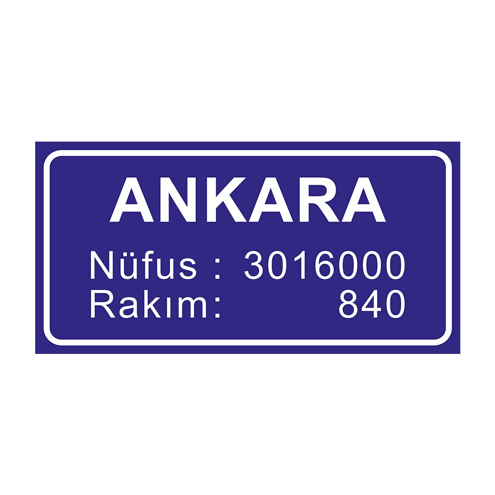 Mesken Mahal Levhası (İl Merkezi) B-9a