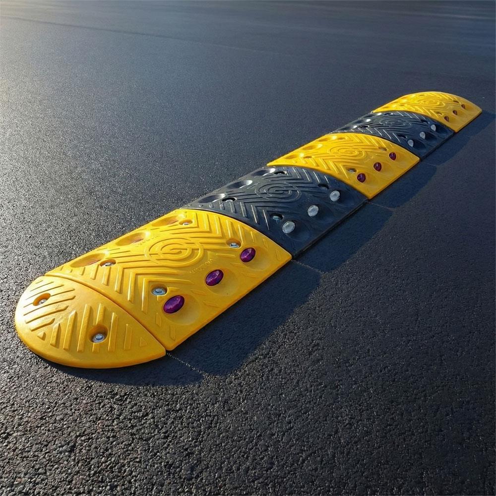 Oval Hız Kesici PPC Set, Yol Kasisi 8,5 Metre