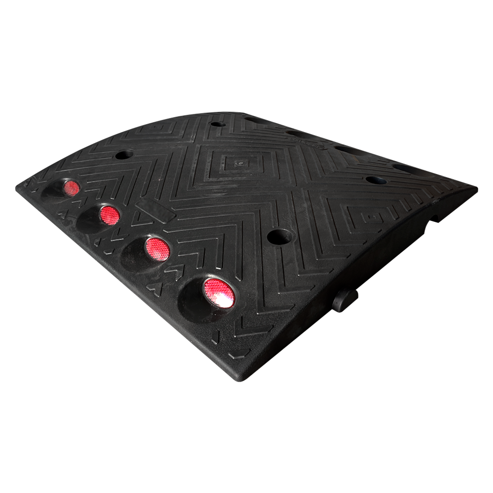Oval Hız Kesici PPC, Kapaklı Yol Kasisi Set - 2 Metre