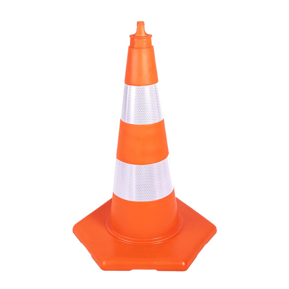 PVC Trafik Konisi 52 cm EKOTrafik Konisi PVC 50 cm