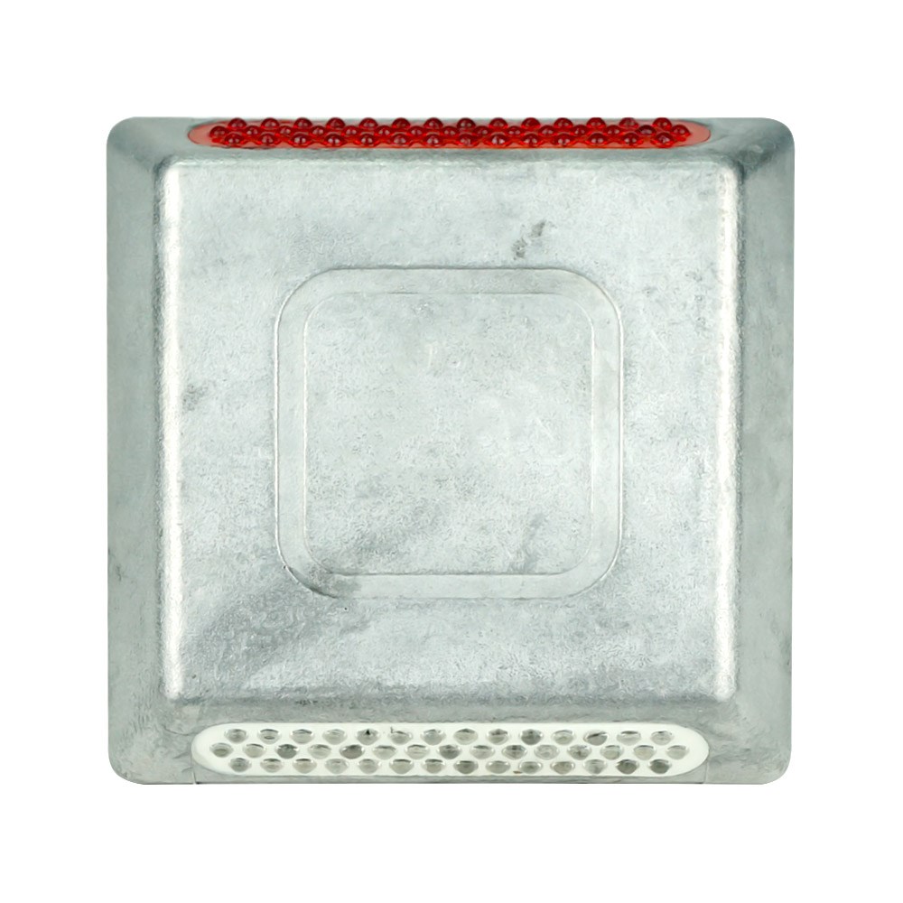 Rotlu Alüminyum Yol Butonu 10x10x2 cm