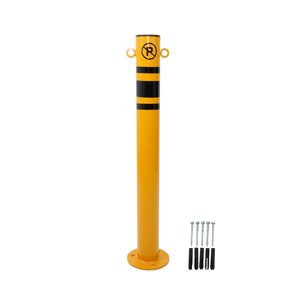 Ø76 mm Boru Sabit Direk, Kulaklı Metal Duba 75 cm