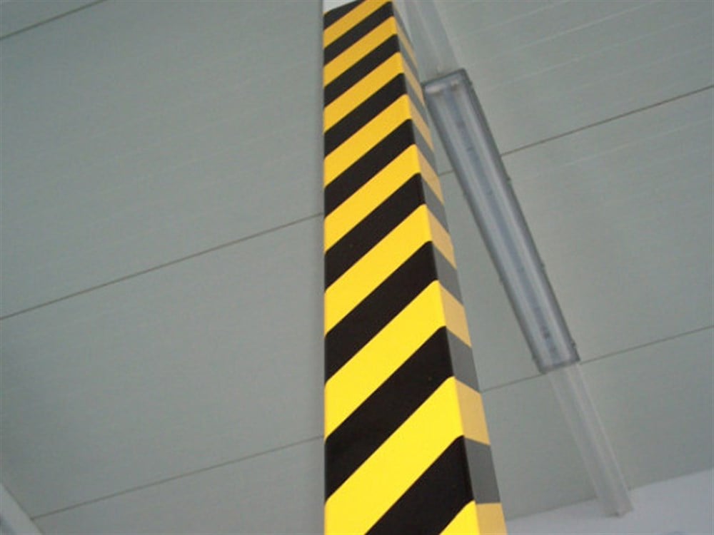 Yellow - Black  Reflective Tape 10 cm x 10 m