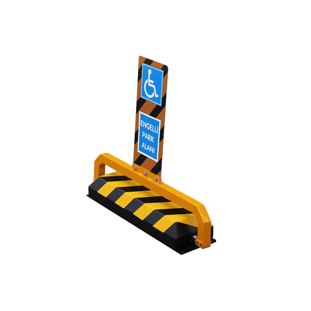 Uzaktan Kumandalı Engelli Otopark Bariyeri 63 x 15 x 55 cm