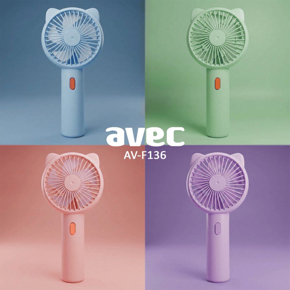 AVEC AV-F136 USB ŞARJLI MİNİ FAN