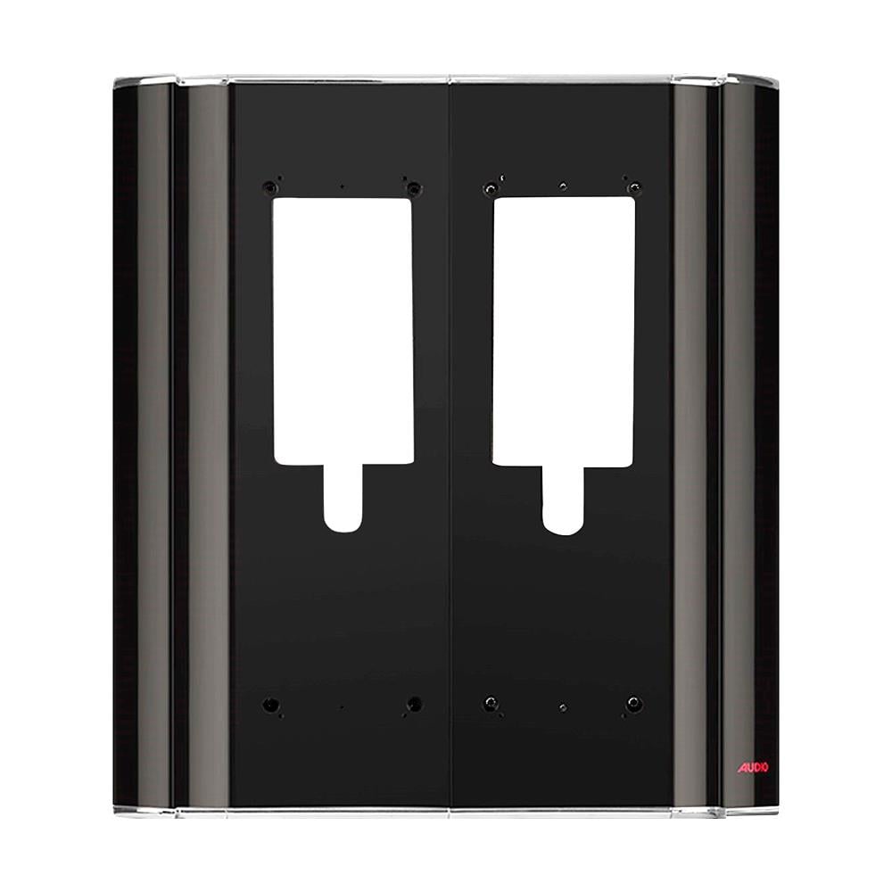 Audio 001361A Siyah Çiftli Zil Panel Altlığı