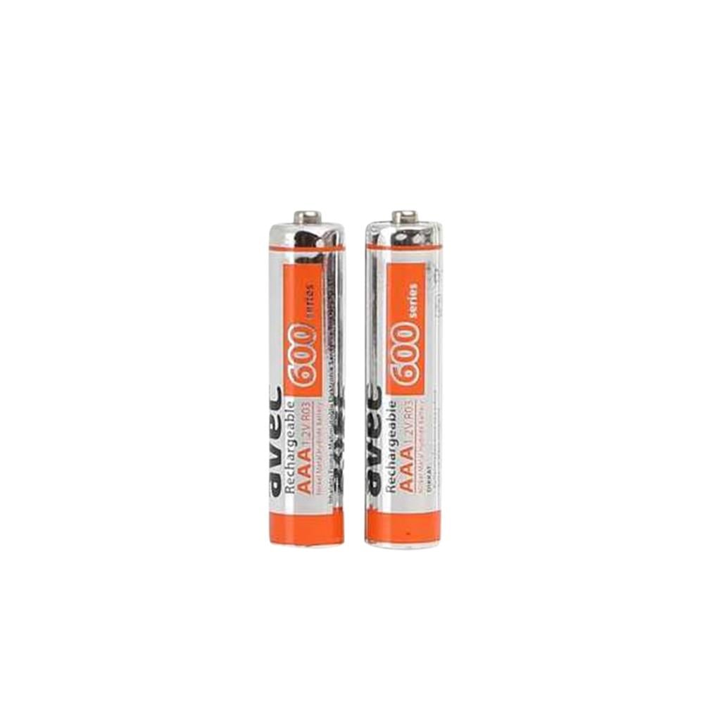 Avec 600 Mah İnce Pil 2'li