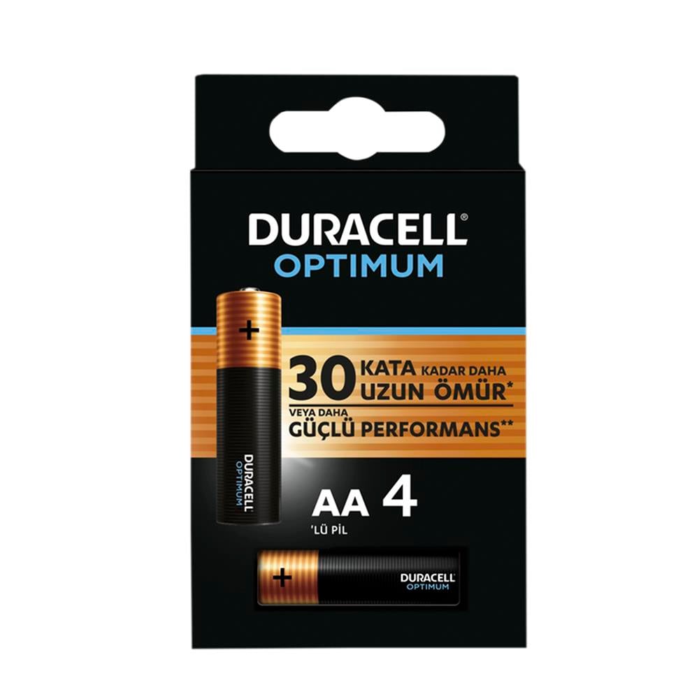 DURACELL OPTIMUM AA KALEM PİL 4LÜ