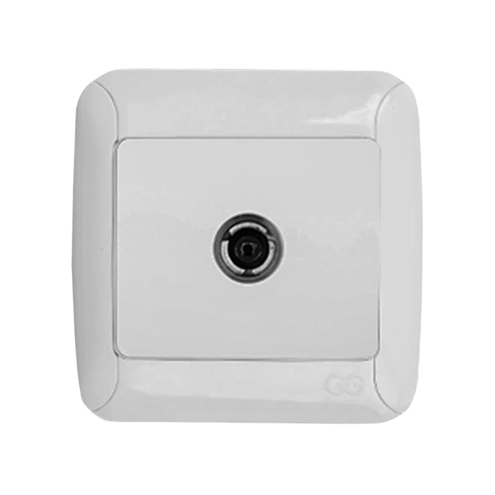 Günsan Fantasy Beyaz Tv Priz Geçişli/Sonlu (Kordon Hariç)