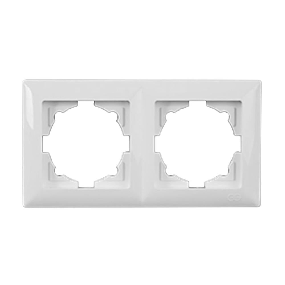 Günsan Visage Simple Beyaz İkili Çerçeve