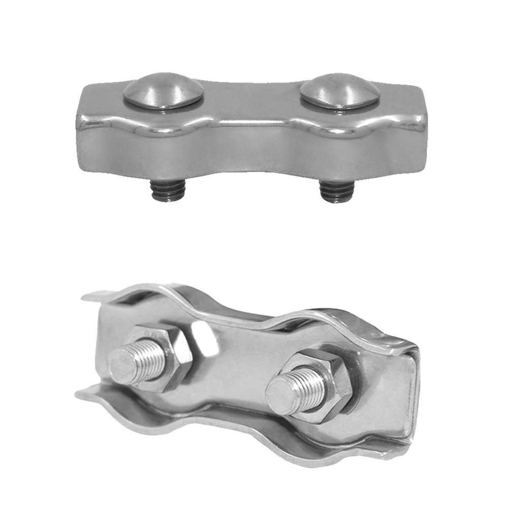 Krom Çift Saç Klemens