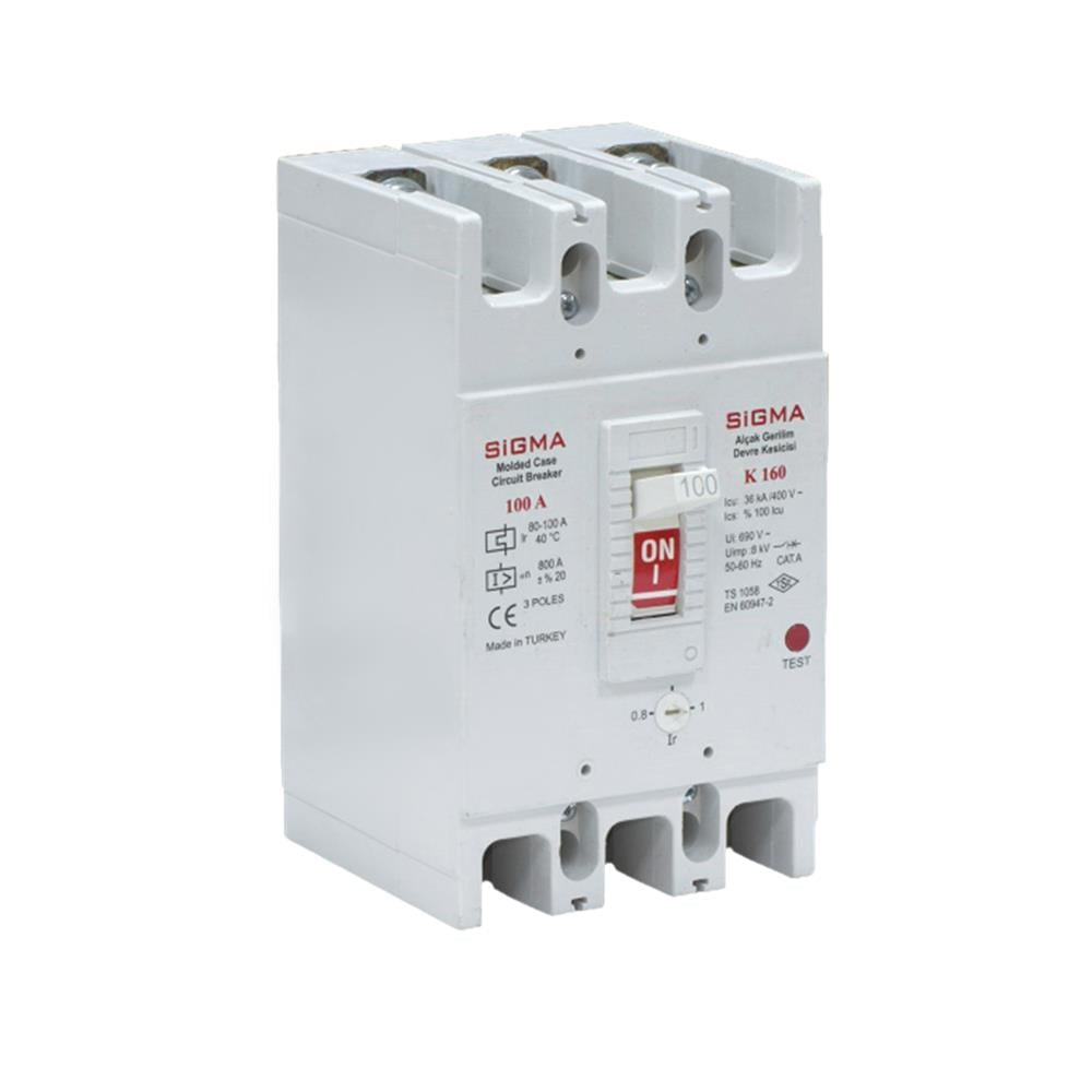 Sigma K160 100A 36kA Bluepower Kompakt Şalter