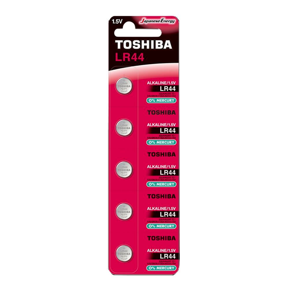 TOSHIBA LR44 ALKALİN PİL 5Lİ