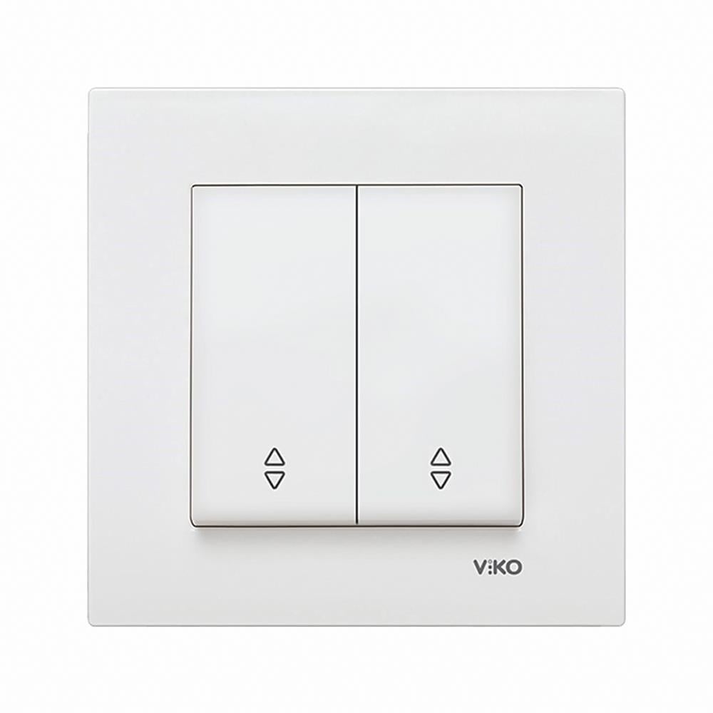 Viko Karre/Meridian Beyaz Komütatör Vavien (Çerçeve Hariç)