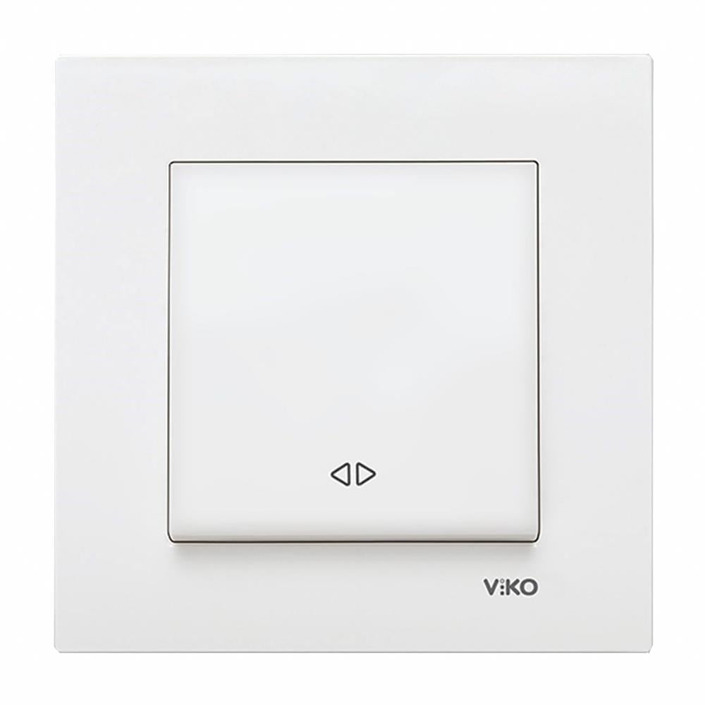 Viko Karre/Meridian Beyaz Permütatör (Çerçeve Hariç)