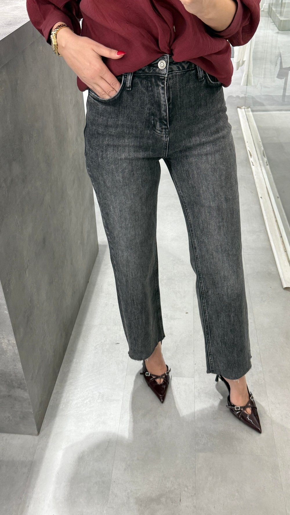 Füme Boot Cut Jean (2001-1)