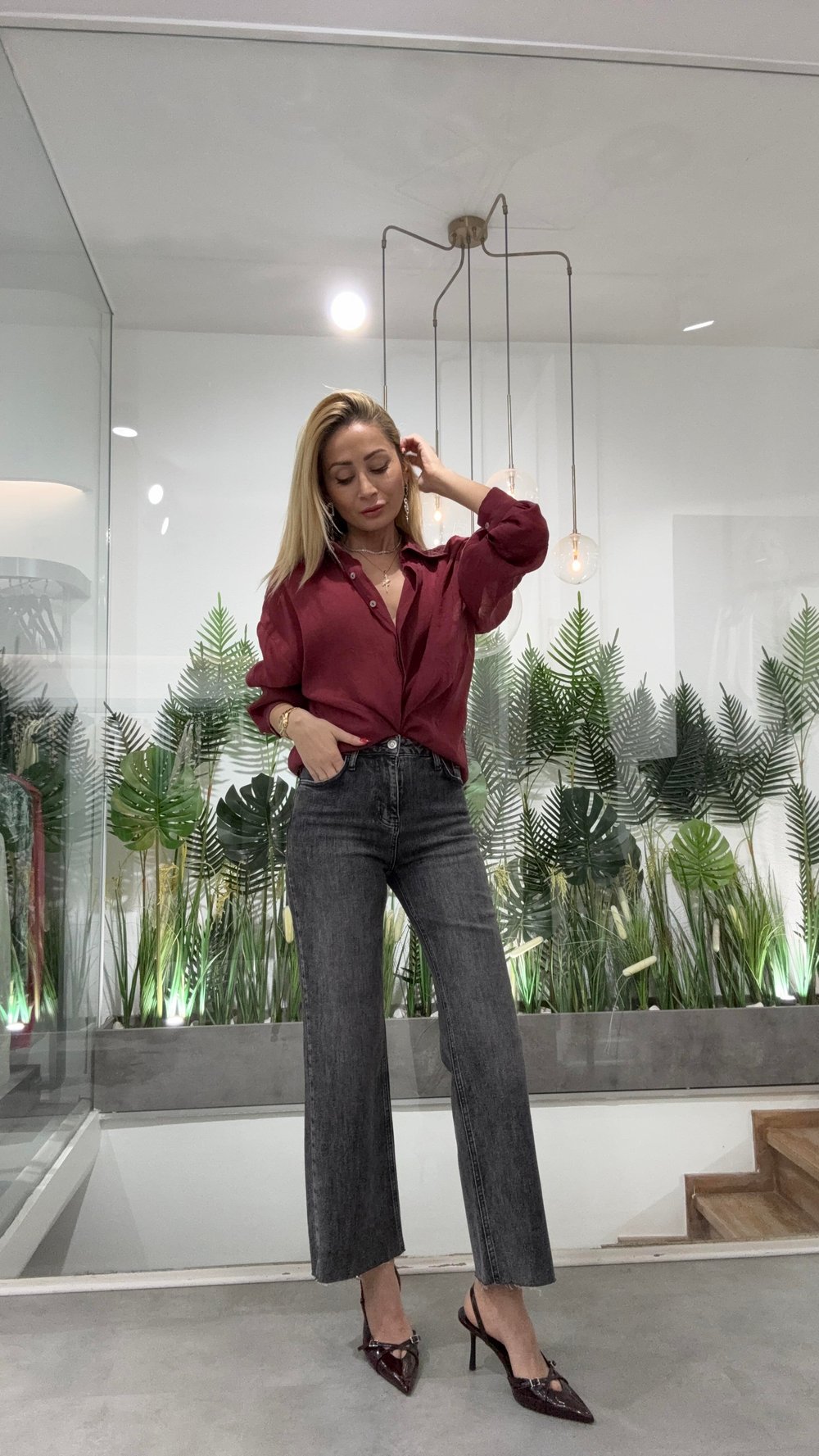 Füme Boot Cut Jean (2001-1)