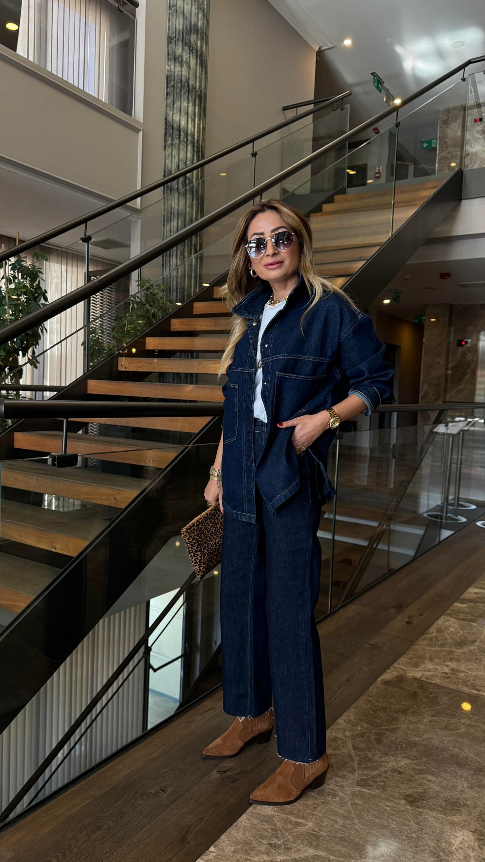 Lacivert Bootcut Jean(1970)