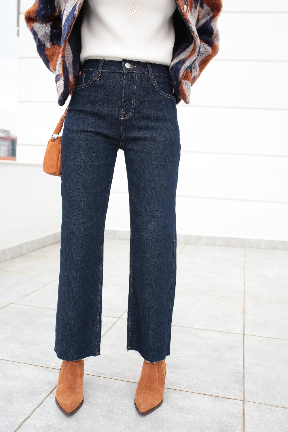 Lacivert Bootcut Jean(1970)