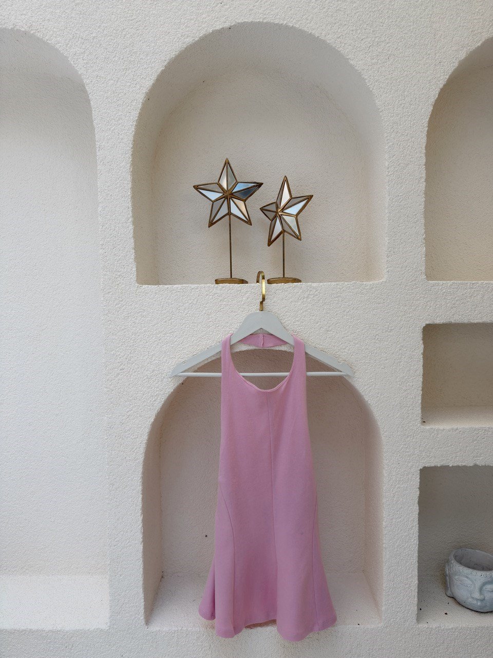 BOYUN GEÇMELİ BLUZ PEMBE