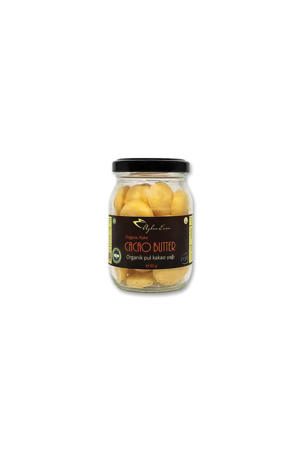 Ayhan Ercan Organik Cacao Butter Wafer Flake 80g