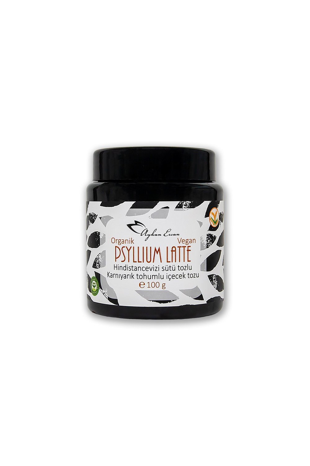 Ayhan Ercan Organik Vegan Psyllium Latte 100g 