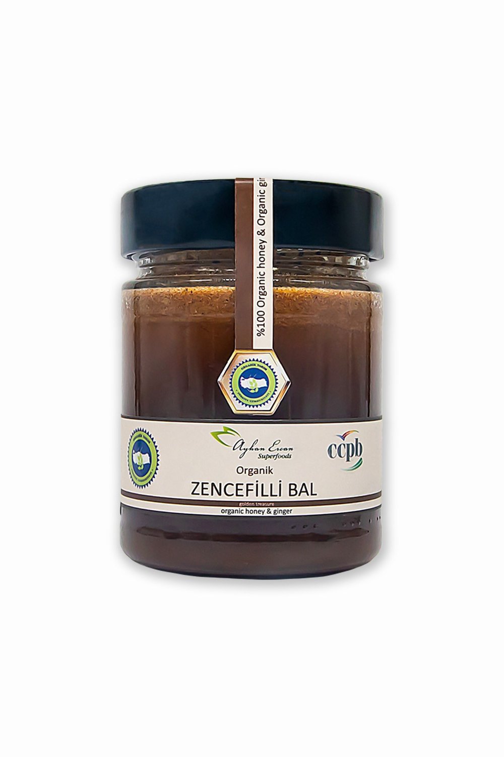 AYHAN ERCAN Organik Zencefilli Bal 330g