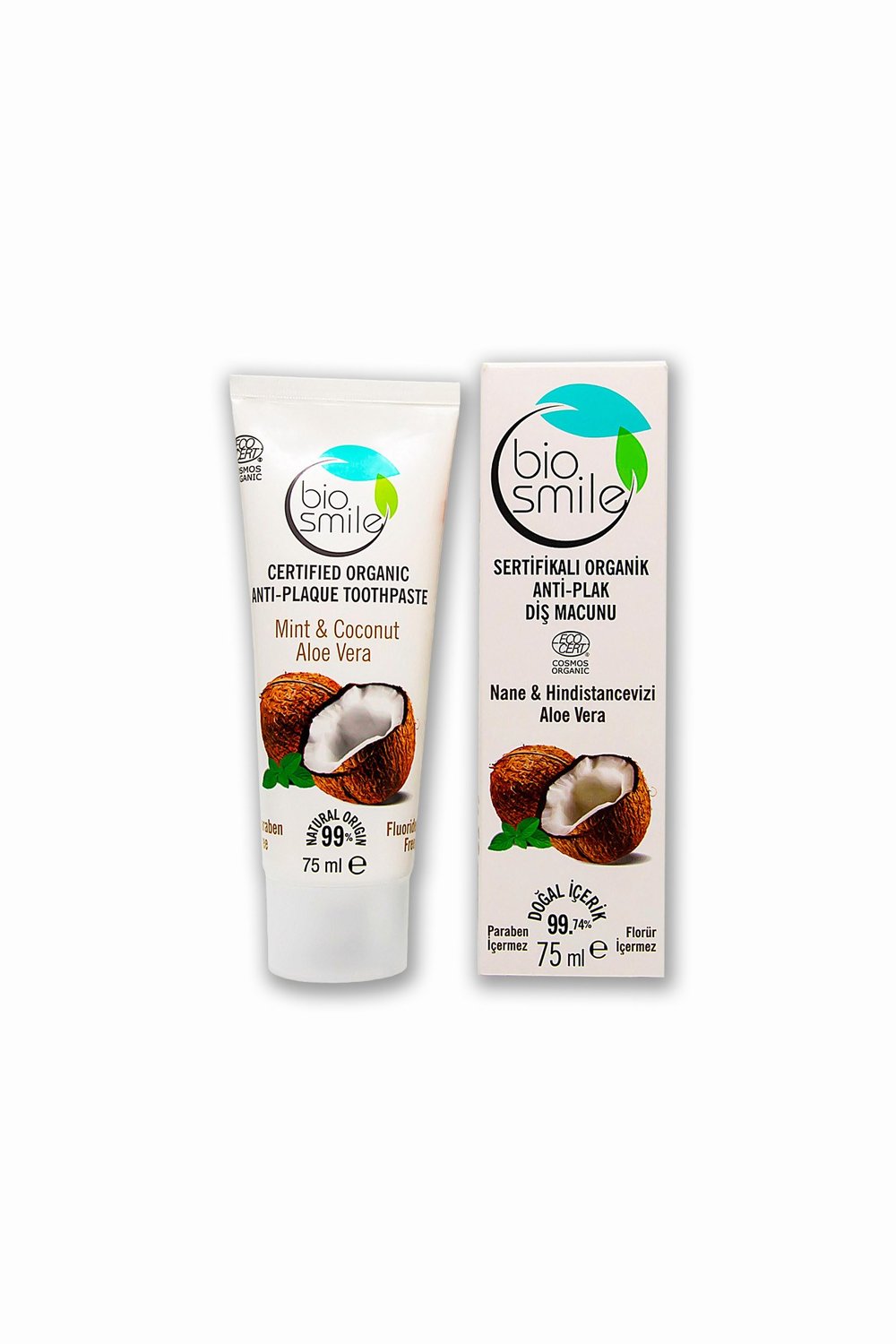 Bio Smile Organik Anti plak Diş Macunu 75 ml