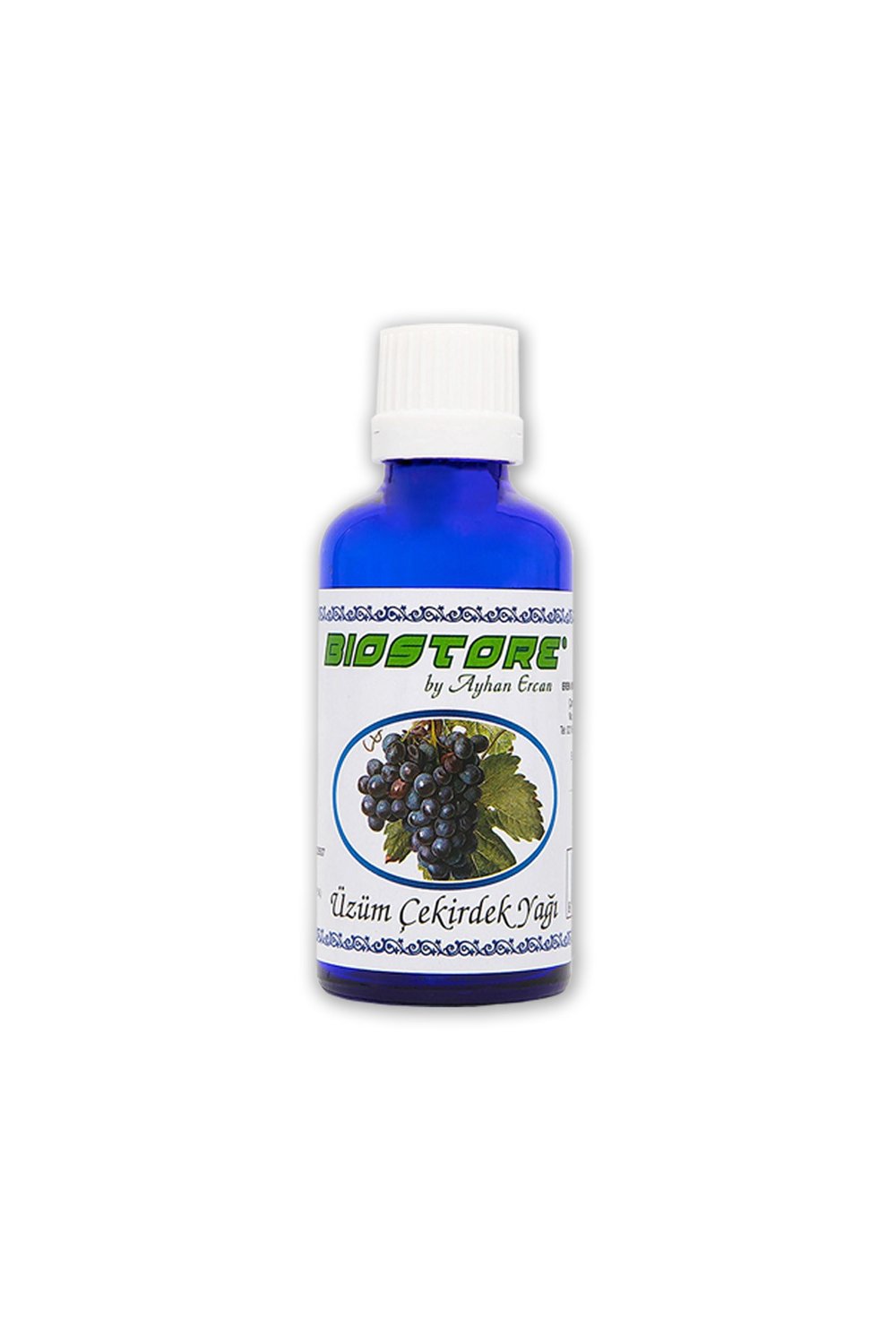 BIO STORE Üzüm Çekirdek Yağı Soğuk Sıkım 50 ml