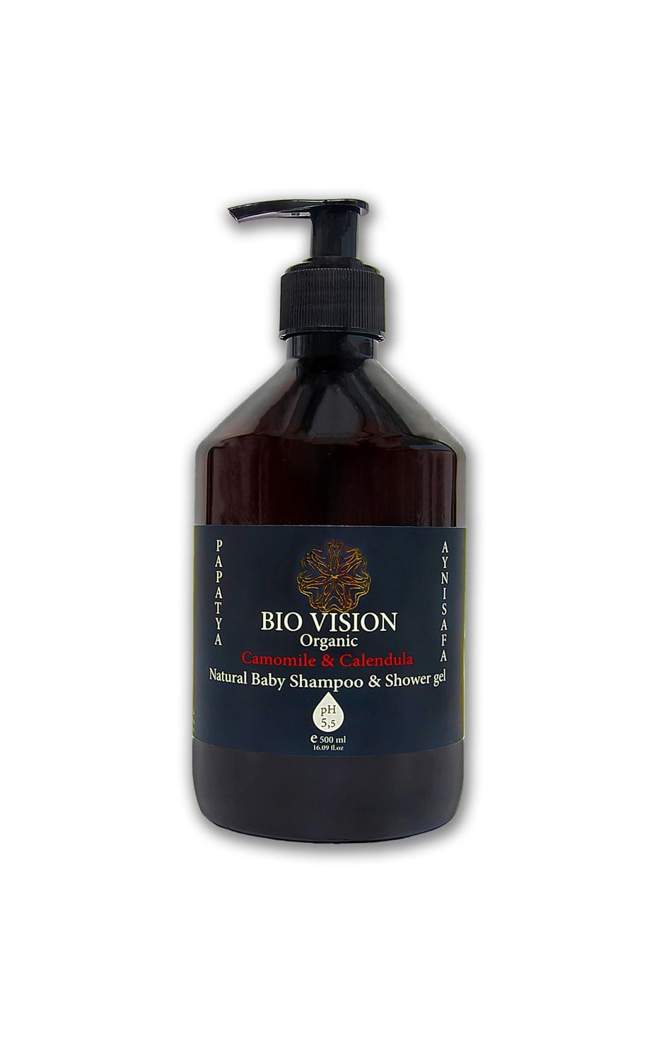BIO VISION Organic Papatya&Aynısafa Bebek Şampuanı 500ml