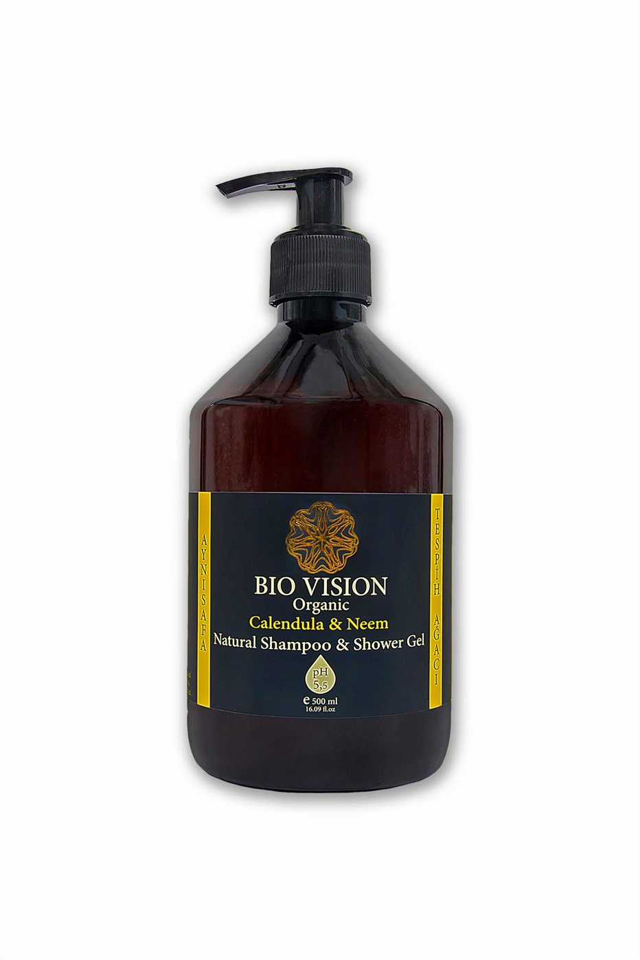 BIO VISION Organik Aynısafa & Tespih Ağacı Şampuan & Duş Jeli 500ml