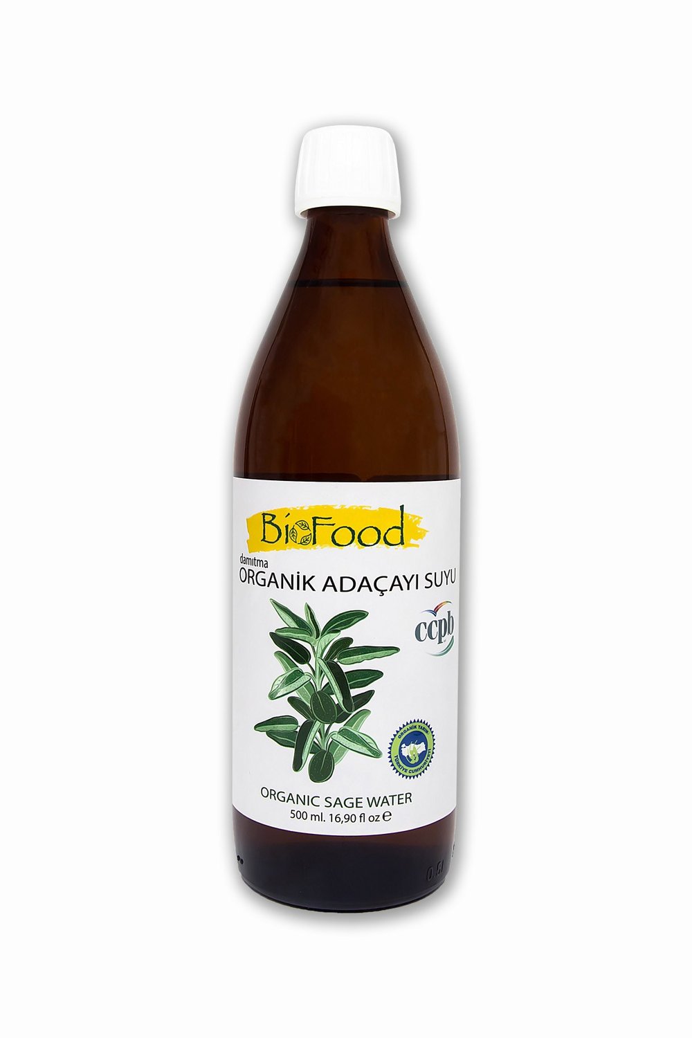 BIOFOOD Damıtma Organik Adaçayı Suyu 500ml