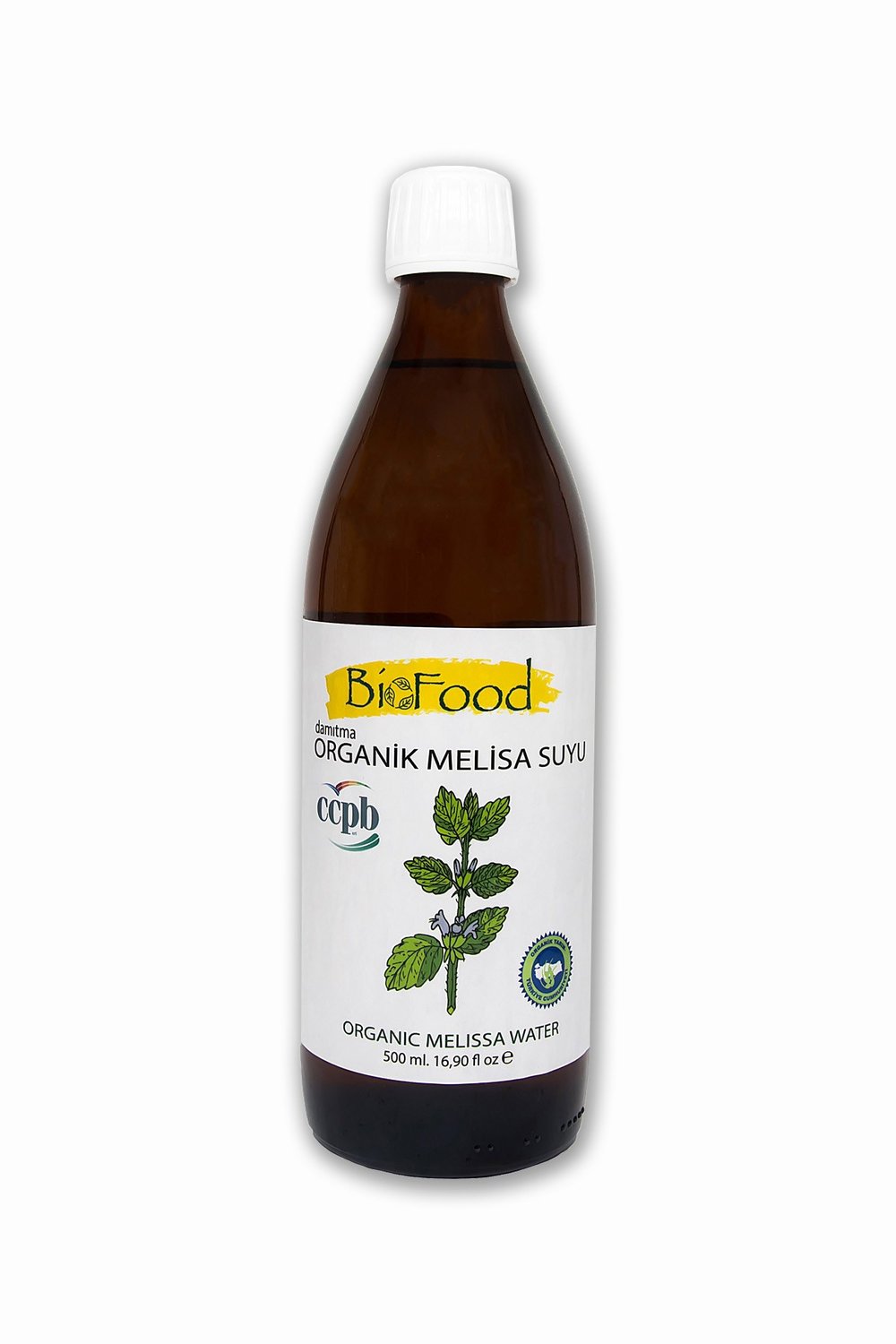BIOFOOD Damıtma Organik Melisa Suyu 500ml