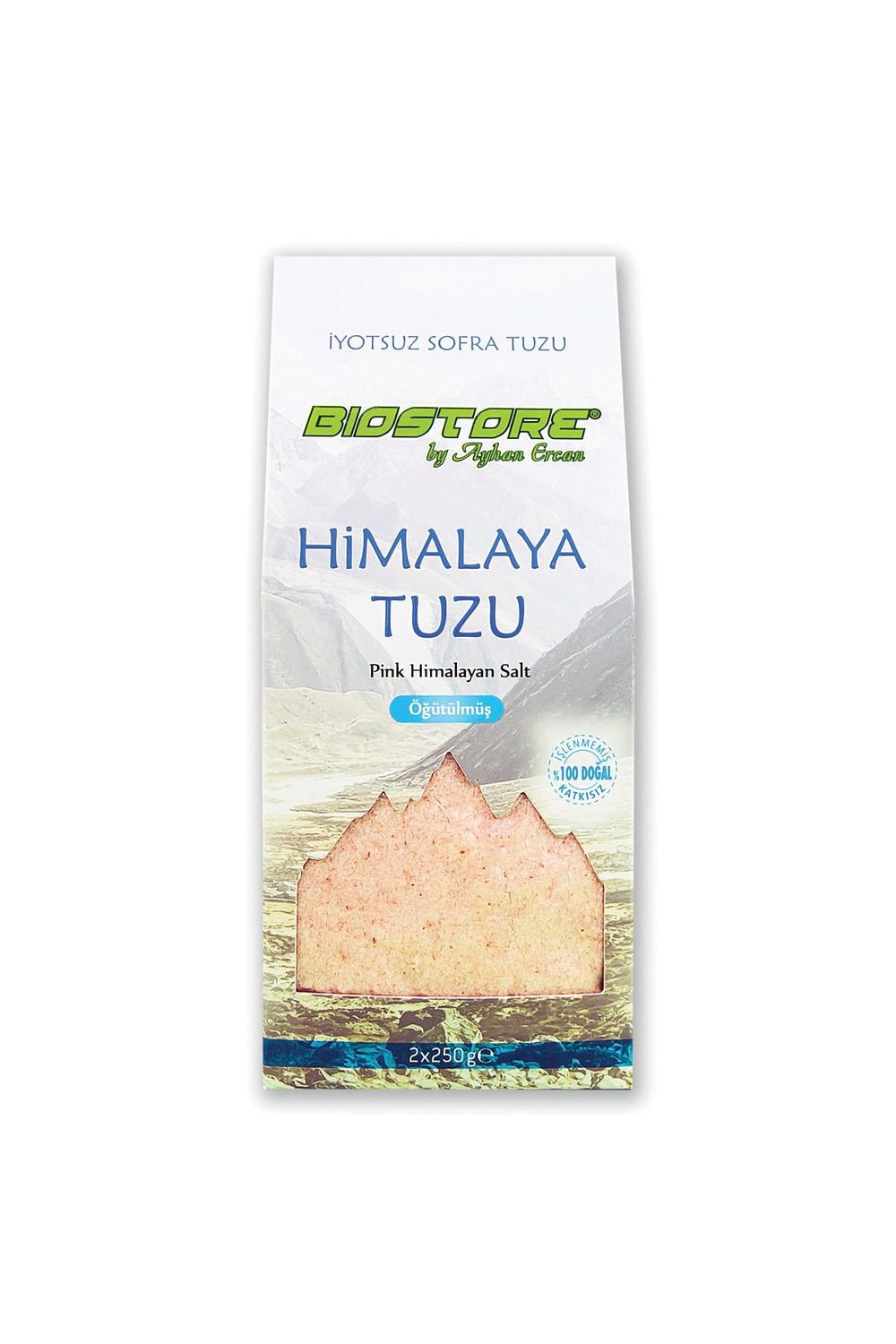BioStore Öğütülmüş Himalaya Tuzu 500 G