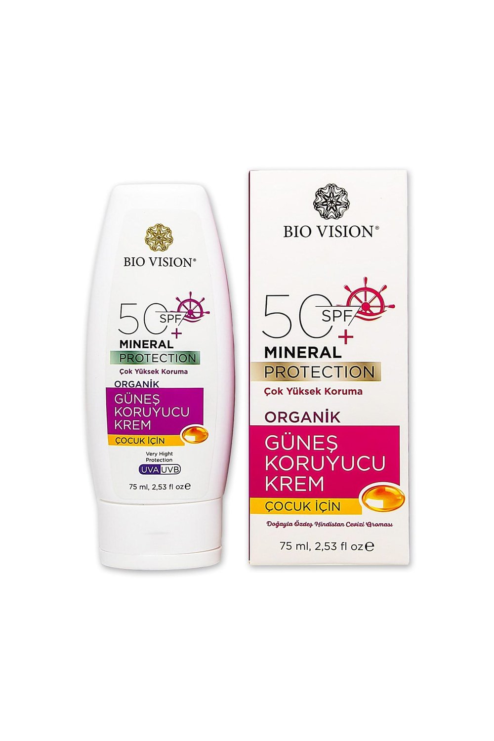 Biovision Güneş Koruyucu Krem Çocuk 50 Spf 75ml