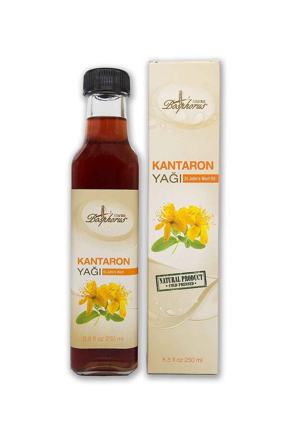 BOSPHORUS Kantaron Yağı Soğuk Sıkım 250 ml
