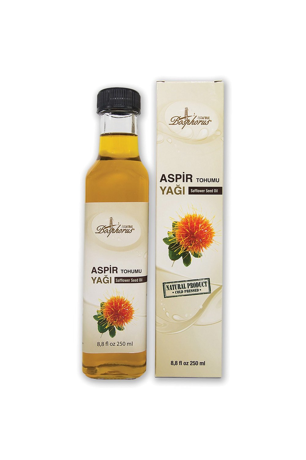 BOSPHORUS Soğuk Pres Aspir Tohumu Yağı 250ml