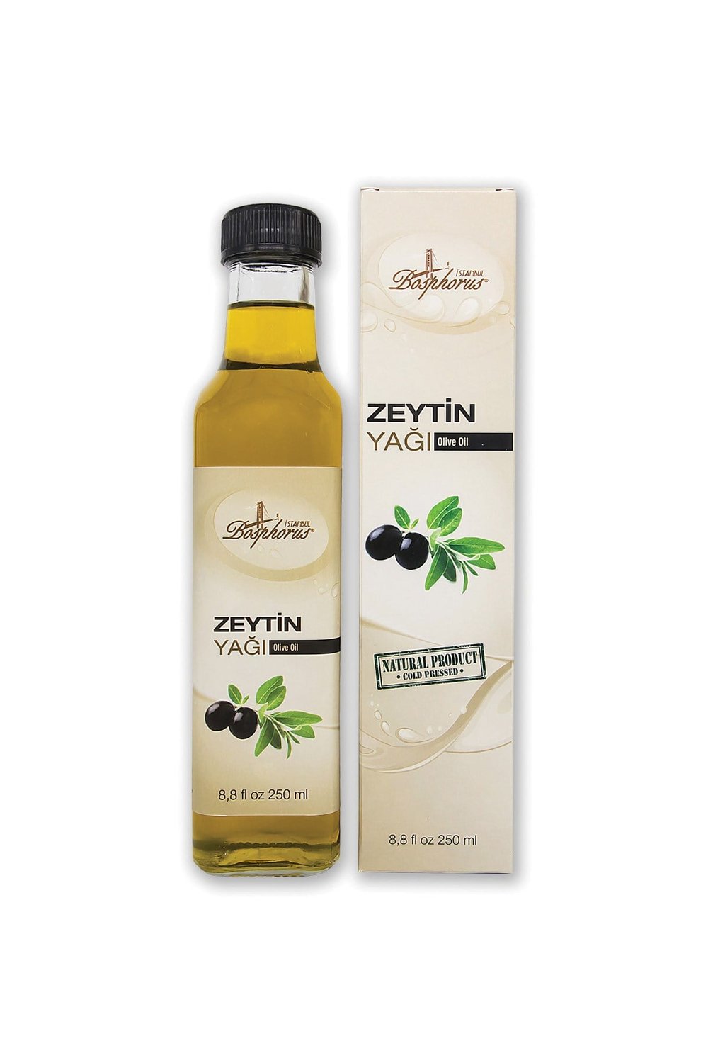 BOSPHORUS Zeytinyağı Soğuk Sıkım 250 ml