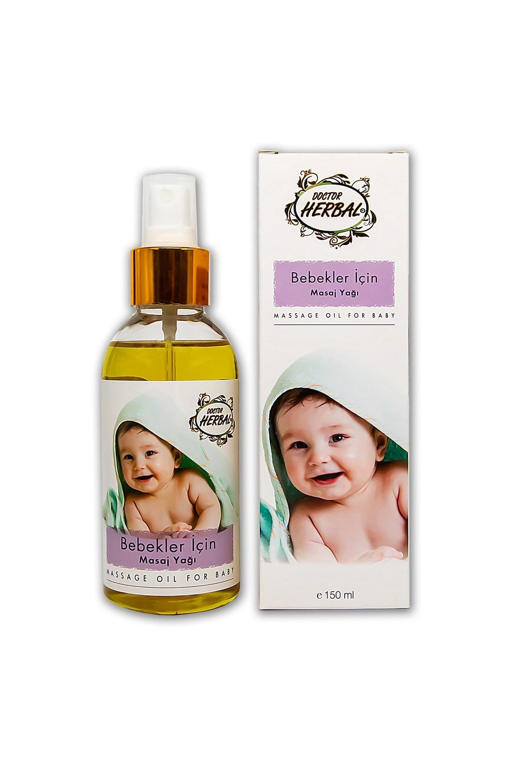 DOCTOR HERBAL Bebekler İçin Masaj Yağı 150 ml