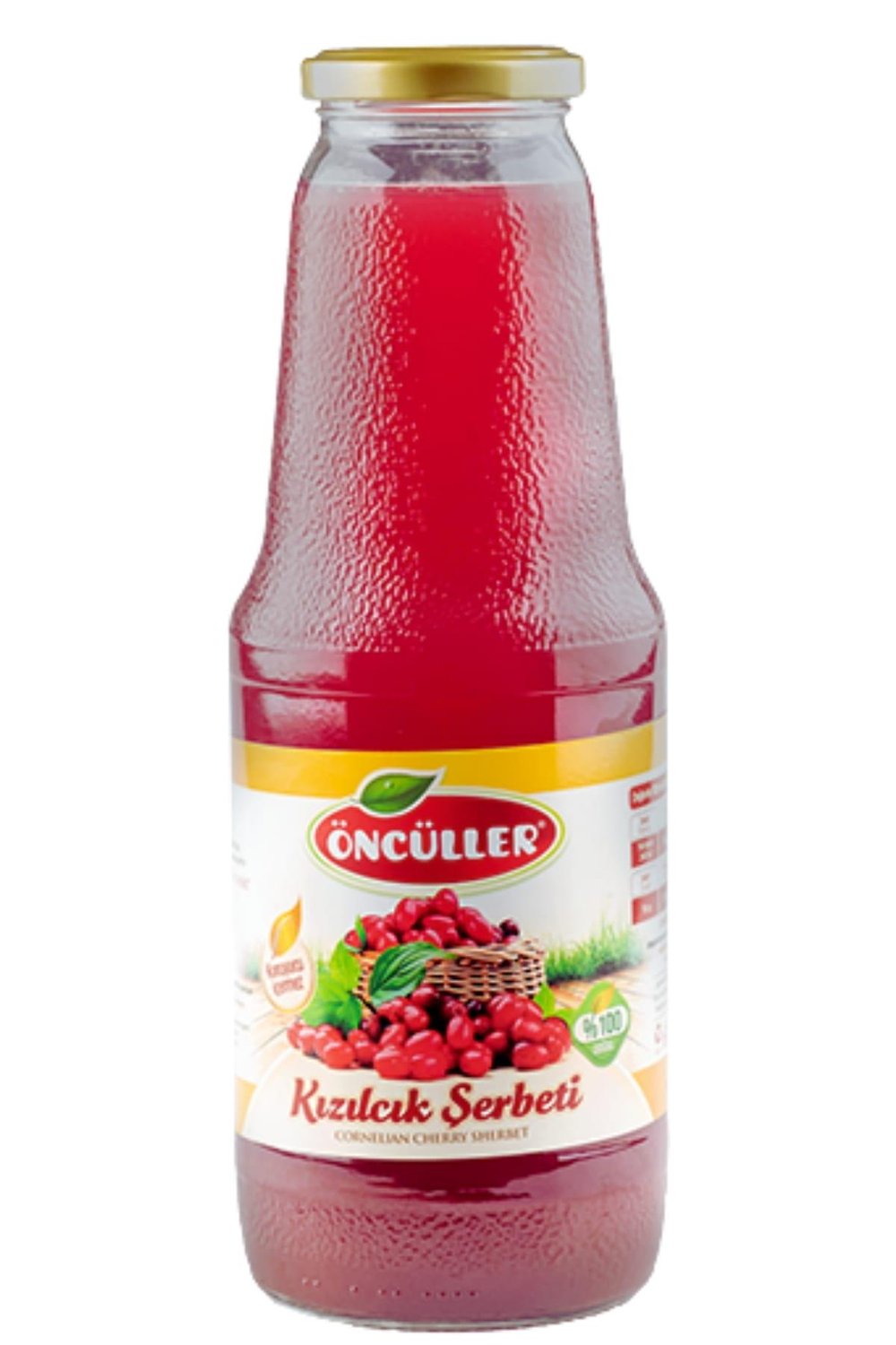 Doğal Kızılcık Şerbeti 700 Ml
