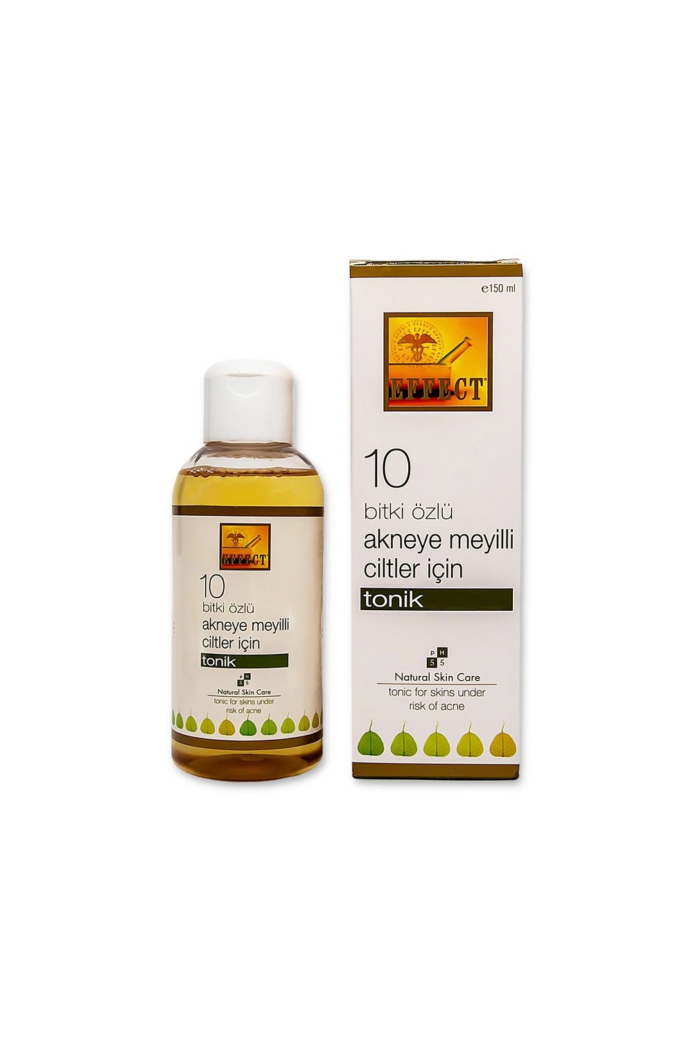 EFFECT Naturel Sivilceli Ciltler İçin Tonik(10 Bitki Özlü )150 ml